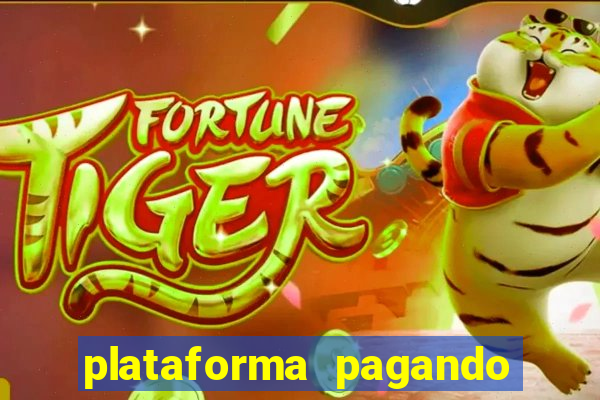 plataforma pagando no cadastro tigre